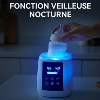 Chauffe-biberon électrique rapide 6 en 1, NeliaWarm