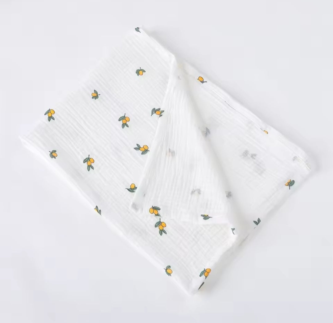 NeliaDoux Wrap – Couverture d'emmaillotage en mousseline de coton