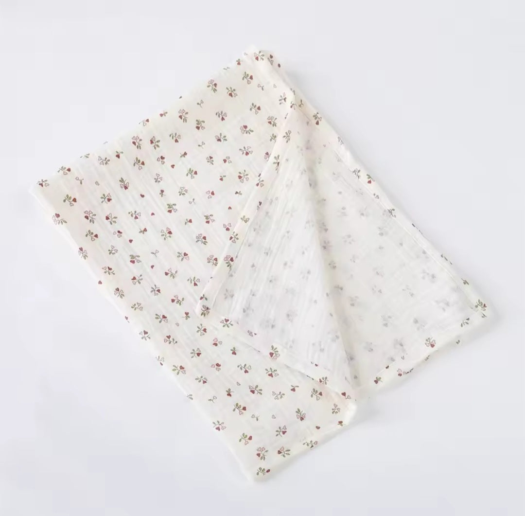 NeliaDoux Wrap – Couverture d'emmaillotage en mousseline de coton