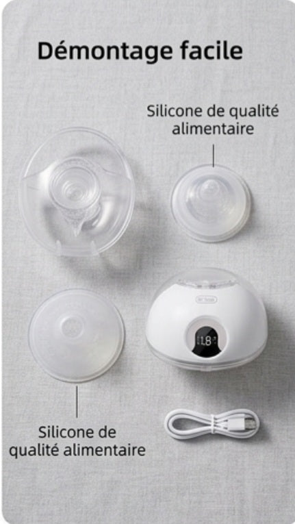 NeliaFlow – Tire-lait électrique portable mains libres