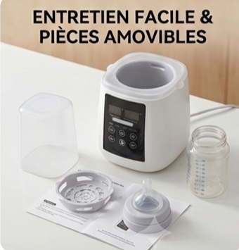Chauffe-biberon électrique rapide 6 en 1, NeliaWarm