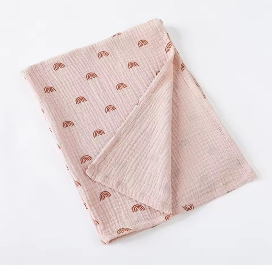 NeliaDoux Wrap – Couverture d'emmaillotage en mousseline de coton