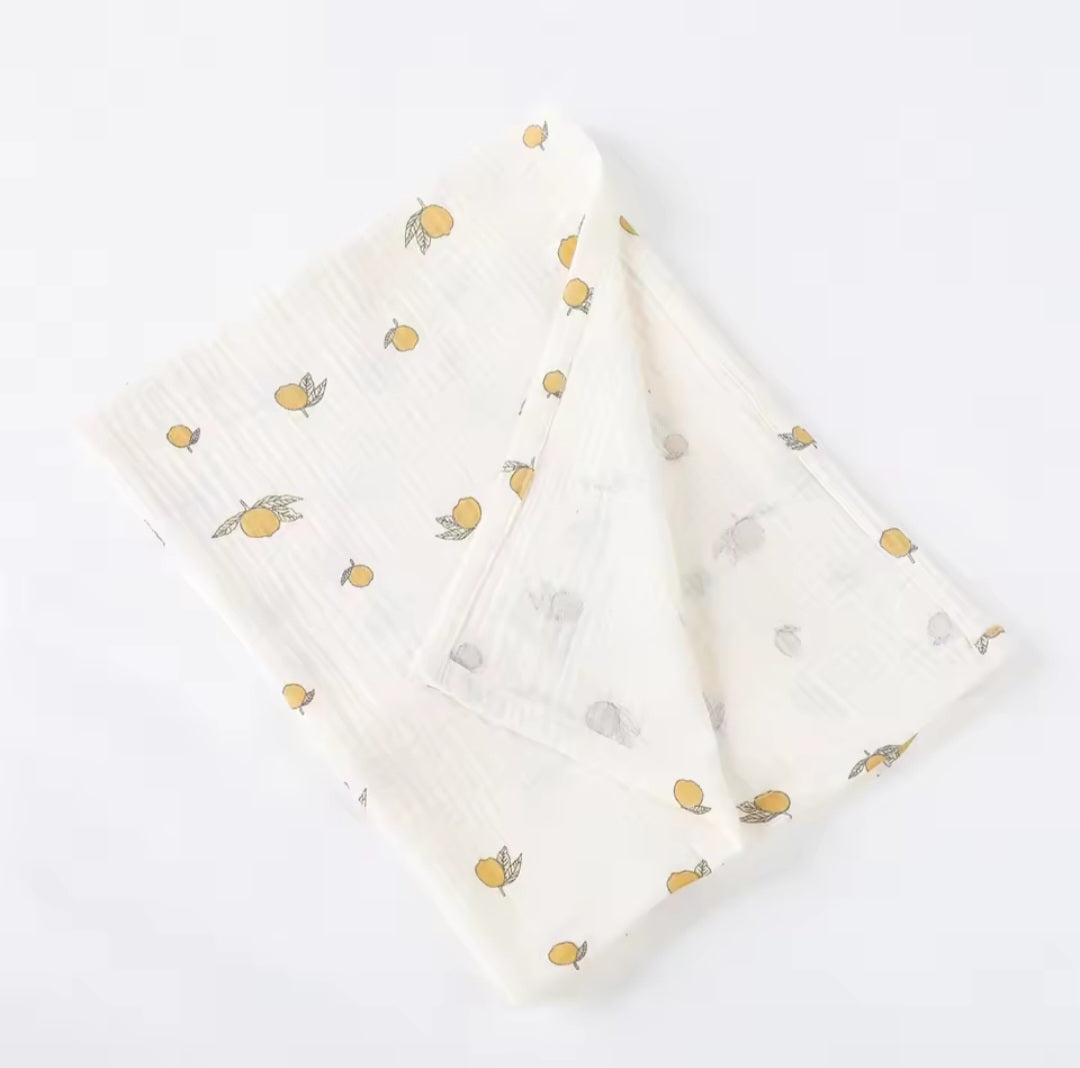 NeliaDoux Wrap – Couverture d'emmaillotage en mousseline de coton